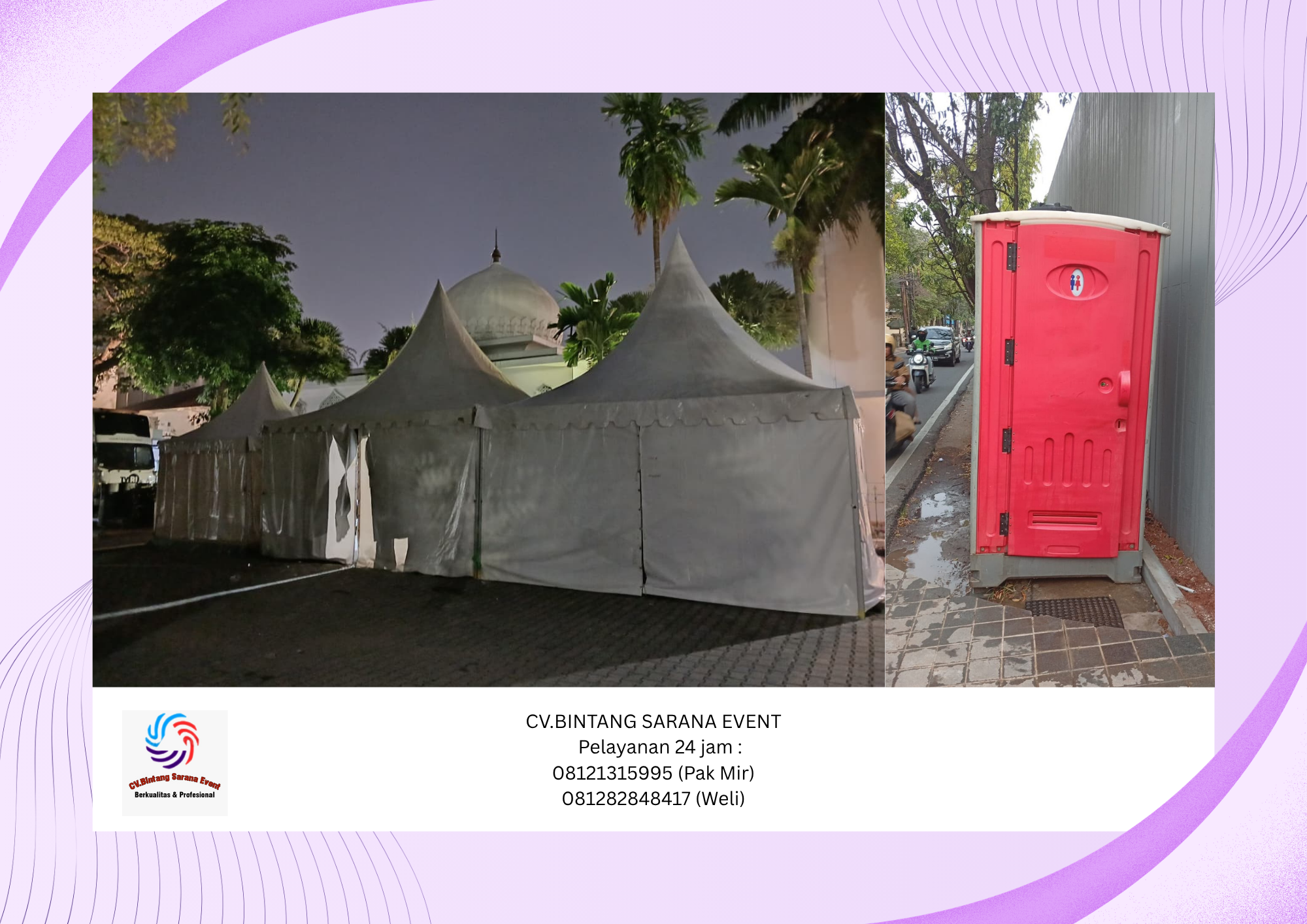 Rental Tenda Sarnafil Putih Dan Toilet Portable Area Jakarta Rental Tenda Sarnafil Putih Dan Toilet Portable Area Jakarta