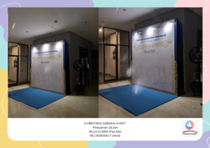 Sewa Backdrop Flexi Berkualitas Siap Pakai Area Jakarta