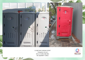 Sewa Toilet Portable Harian Area Jakarta 