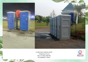 Sewa Toilet Portable Harian Area Jakarta 