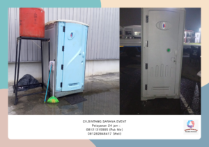 Sewa Toilet Portable Mingguan Terdekat Bogor Area Jakarta
