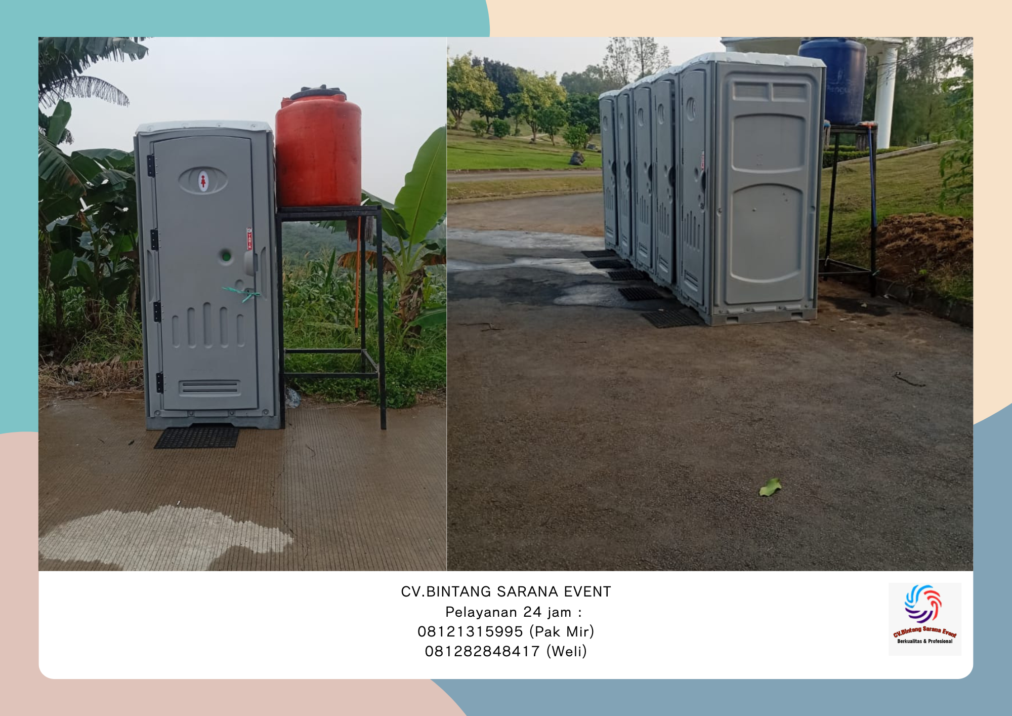 Sewa Toilet Portable Mingguan Terdekat Bogor Area Jakarta