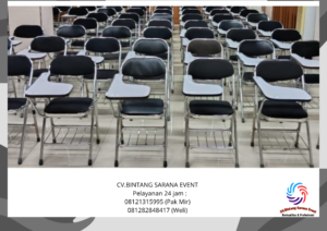 Rental Kursi Kuliah Dan Toilet Portable Tegal