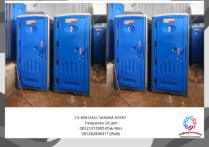 Rental Kursi Kuliah Dan Toilet Portable Tegal