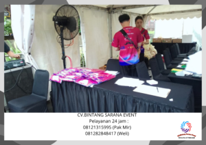 Sewa Fascia Meja IBM Cover Hitam & Mistyfan CFD Sudirman