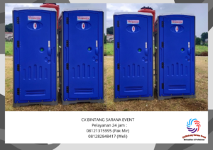 Sewa Kursi Kuliah Toilet Portable Karawang
