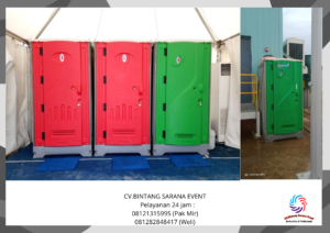 Sewa Toilet Portable Dan Tenda Hanggar Trasparan Jakarta