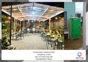 Sewa Toilet Portable Dan Tenda Hanggar Trasparan Jakarta