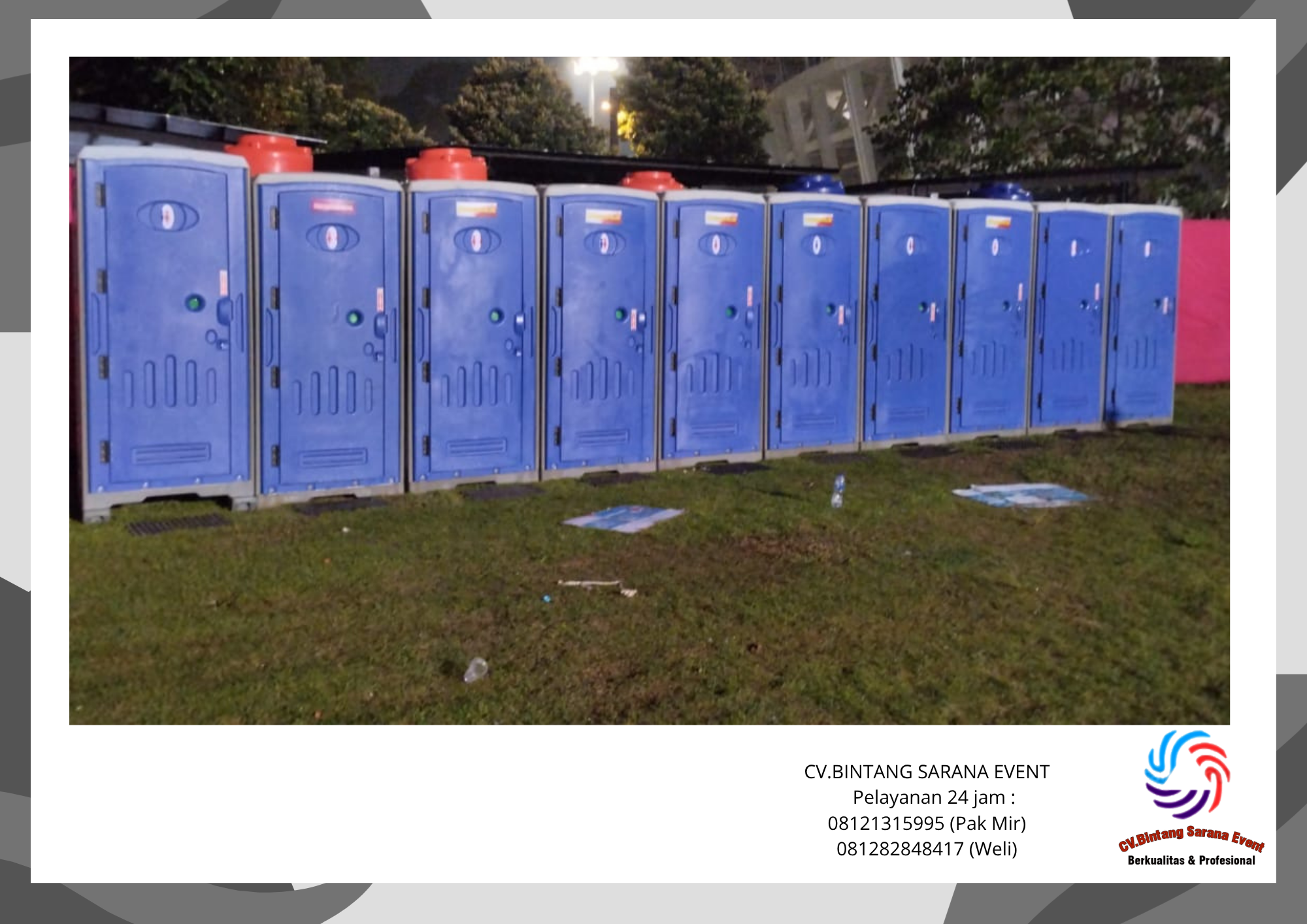 Tempat Sewa Toilet Portable Area Bekasi