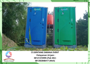Sewa Toilet Portable Tenda Bazar Putih Tangerang Selatan 085117544220