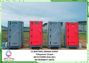 Sewa Toilet Portable Tenda Bazar Putih Tangerang Selatan 085117544220