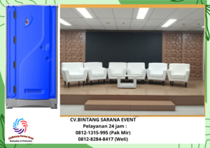 Sewa Toilet Portable Dan Sofa Scandinavia Bogor