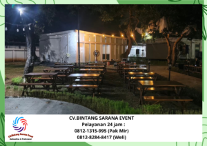 Rental Meja Kursi Taman Dan Toilet protable Karawang Barat