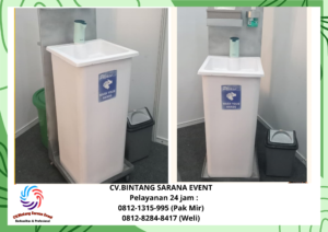 Rental Toilet Portable Dan Wastafel Portable PIK 2 0812-1315-995