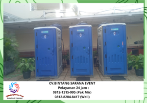 Sewa Toilet Portable Dan Meja Bangku Taman Tangerang Selatan