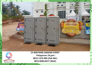 Sewa Toilet Portable Dan Meja Bangku Taman Tangerang Selatan