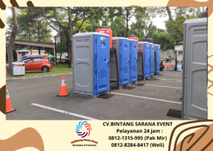 Jasa Sewa Toilet Portable Dan Meja Kotak Skirting Hitam Jakarta 08121315995
