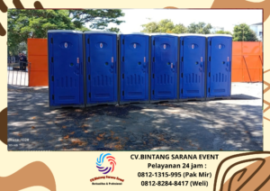 Jasa Sewa Toilet Portable Dan Meja Kotak Skirting Hitam Jakarta 08121315995