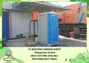 Jasa Sewa Toilet Portable Dan tirai Filamin Putih purwakarta 08121315995