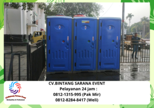 Rental Panggung Karpet Rumput Sintetis Dan toilet Portable Jakarta 08121315995