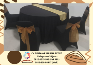 Rental kursi crosback Dan sofa puff Double Bogor 