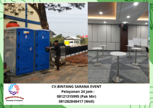 Rental Toilet Portable, Barstool Putih Bogor 085117544220