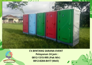 Rental Toilet portable & meja kaca Rias Dan Meja Kursi taman cikarang 08121315995