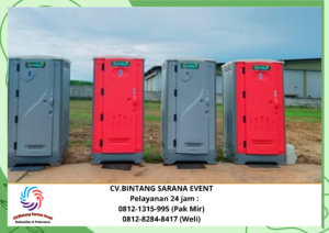 Sewa Meja IBM Dan Toilet Portable Depok 0812-1315-995