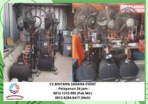 Sewa Misty Fan Kipas Uap Air Jakarta 0812-1315-995