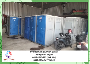 Sewa Portable Toilet Plastik HDPE Jakarta 0812-1315-995