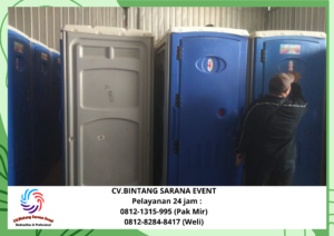 Sewa Portable Toilet Plastik HDPE Jakarta 0812-1315-995