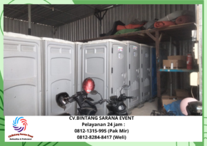 Sewa Portable Toilet Plastik HDPE Jakarta 0812-1315-995