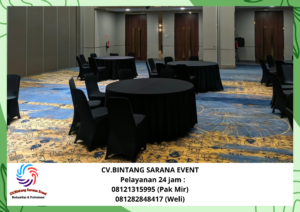 Sewa Sofa double Dan Meja bulat cover Bekasi