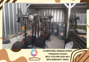 Sewa Tenda Roder,Toilet Portable,Misty Fan jakarta 0812-1315-995