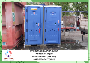 Sewa Toilet Portable Dan Panggung Indoor Teluk Jambe 08121315995
