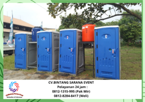 Sewa Toilet Portable Dan Panggung Indoor Teluk Jambe 08121315995